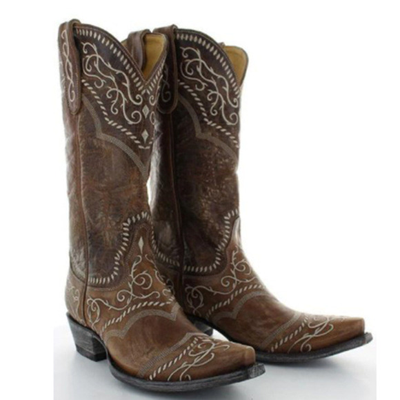 Yippee Ki Yay Old Gringo Sintra Women's Western Boot Brown Embroidered 7.5B - Picture 1 of 10
